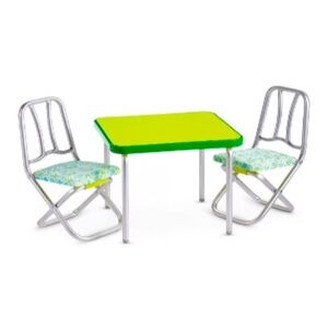 American Girl BeForever Melody’s Table Chairs and Banner Retired